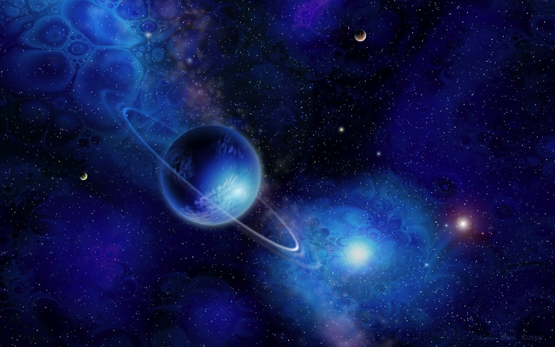 planet background space