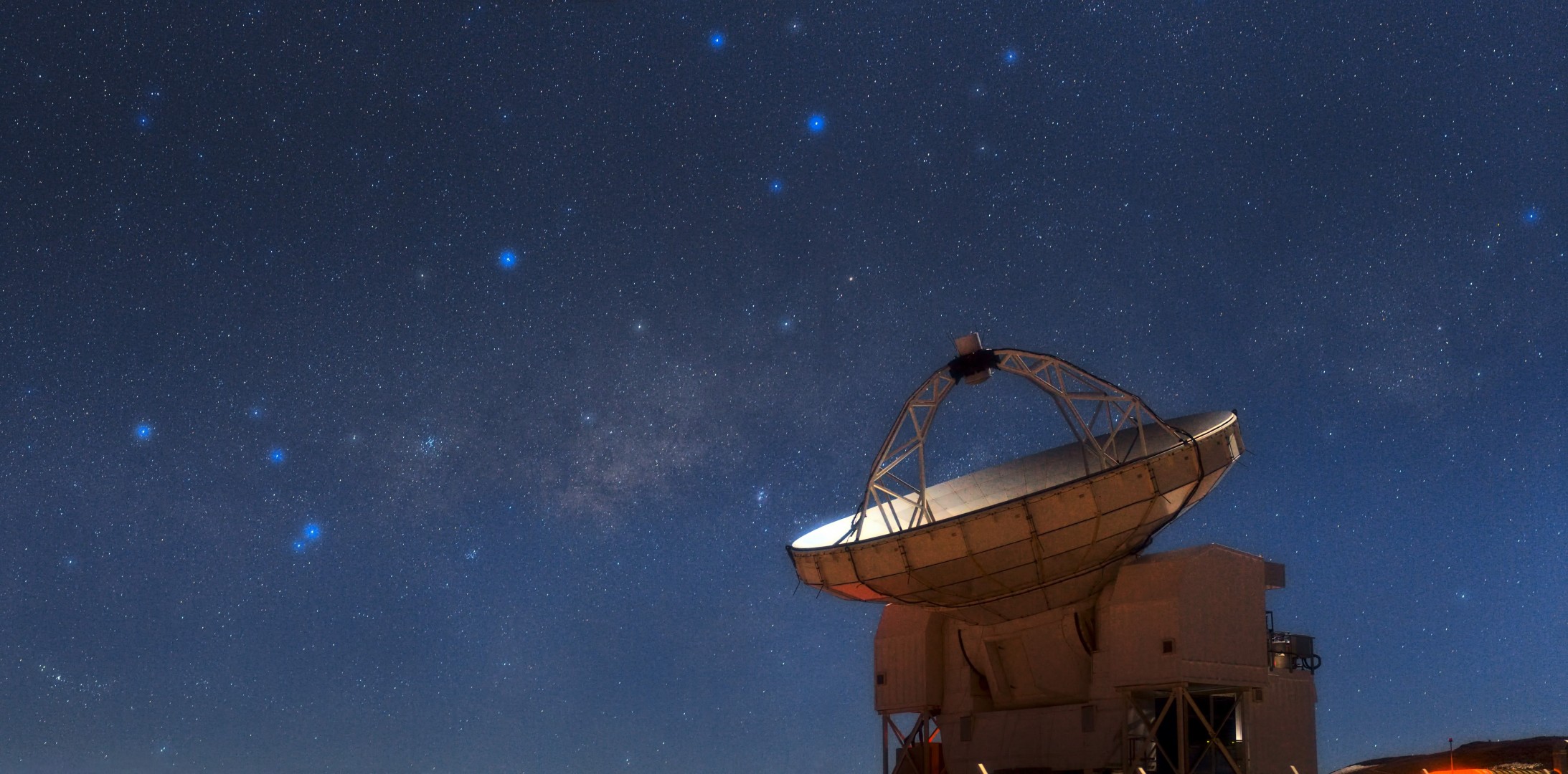 archer scorpion milky way constellation radio telescope