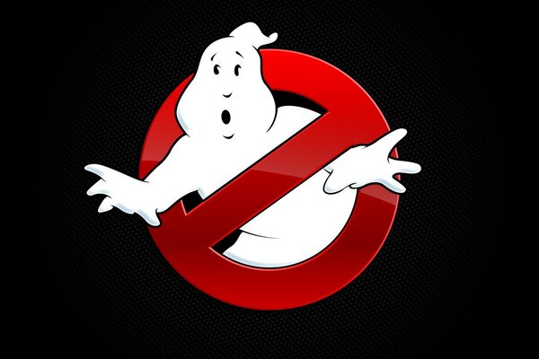 The logo of the movie Ghostbusters 