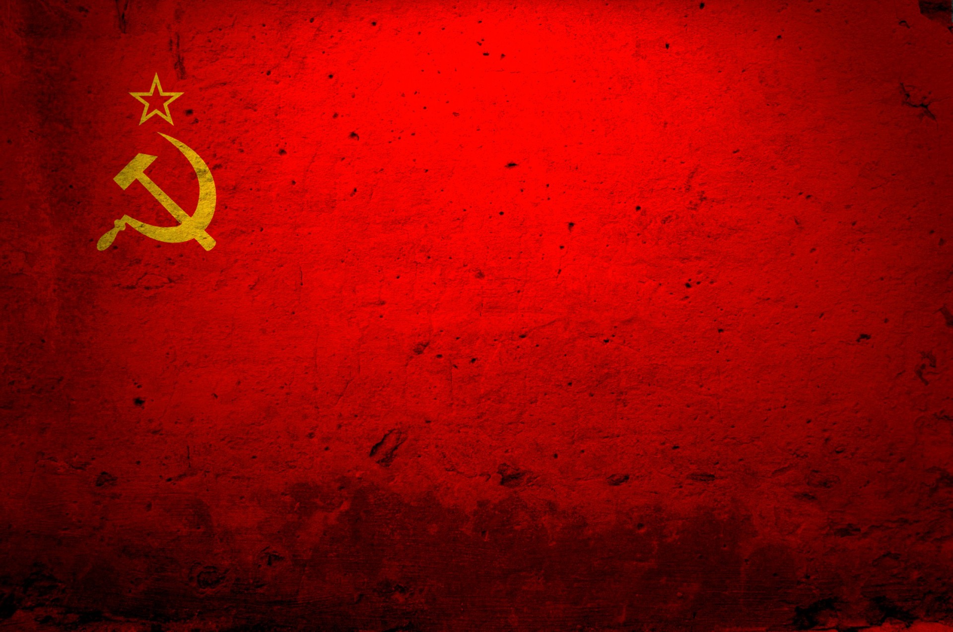 urss bandera rojo