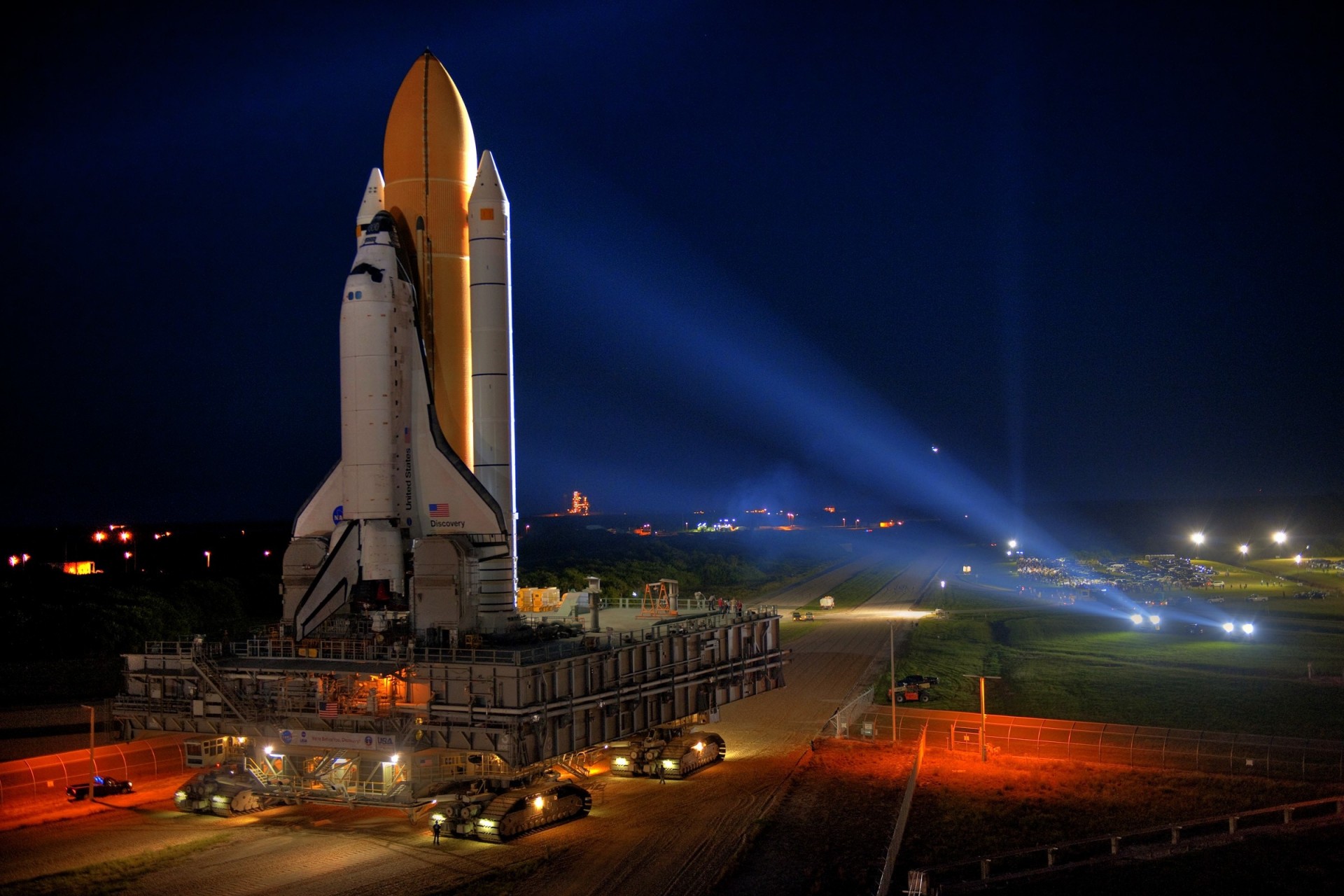 lanzadera puerto espacial oscuridad descubrimiento