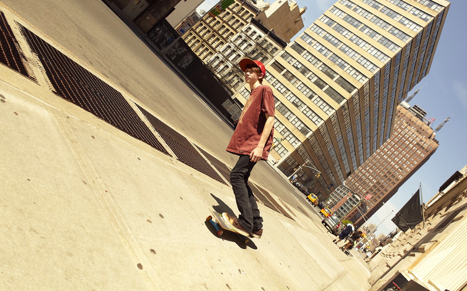 roman lauren romain laurent kreativ straße verzerrung neigung freund skate verschwendung urkomisch