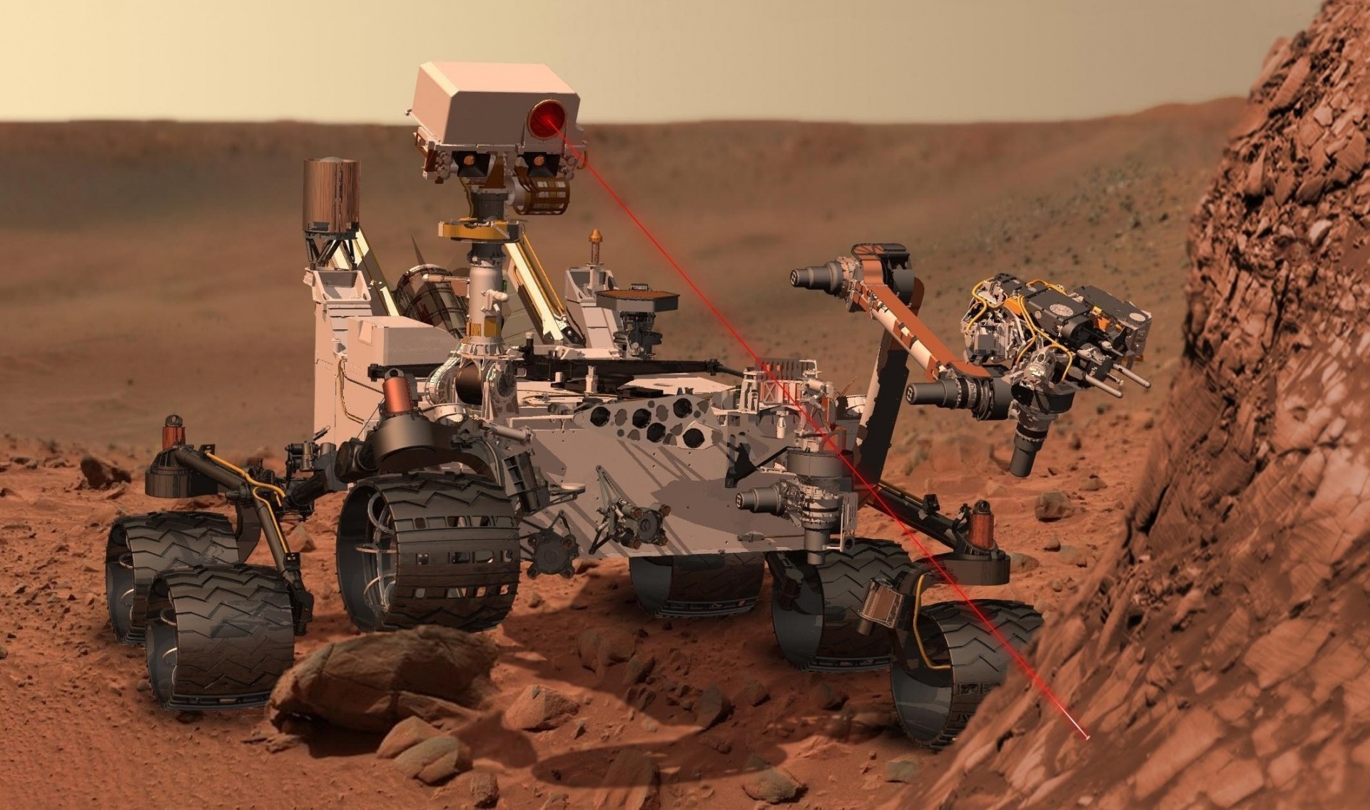 constellation curiosity mars rover msl