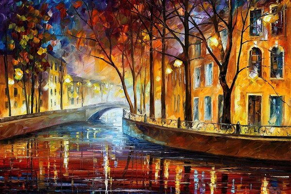 Oil painting by Leonid Afremov