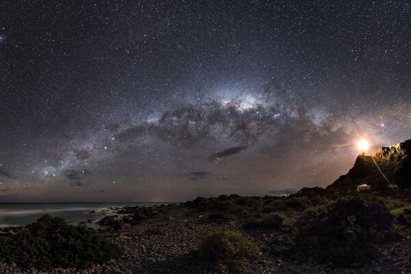 Belle image d une galaxie dans l espace