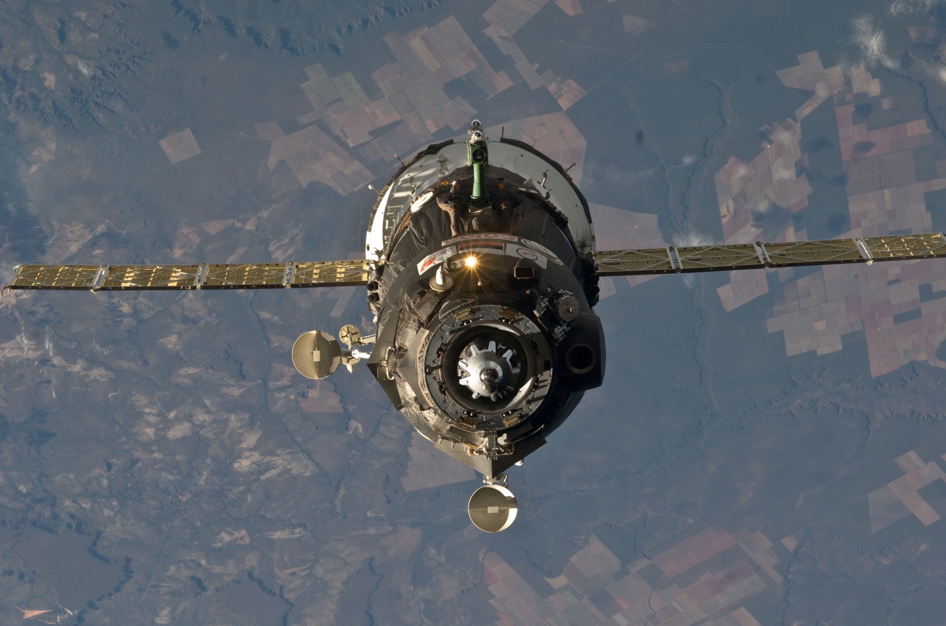 spazio soyuz tma veicolo spaziale