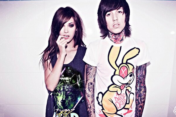 The Fall of the Dead amanda hendrick and Oliver sykes