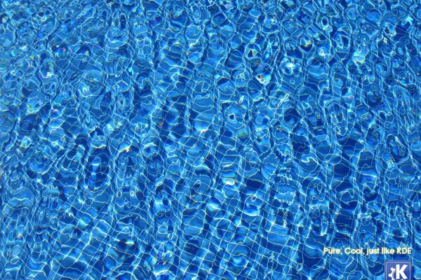 Fondo blu della piscina nei pixel