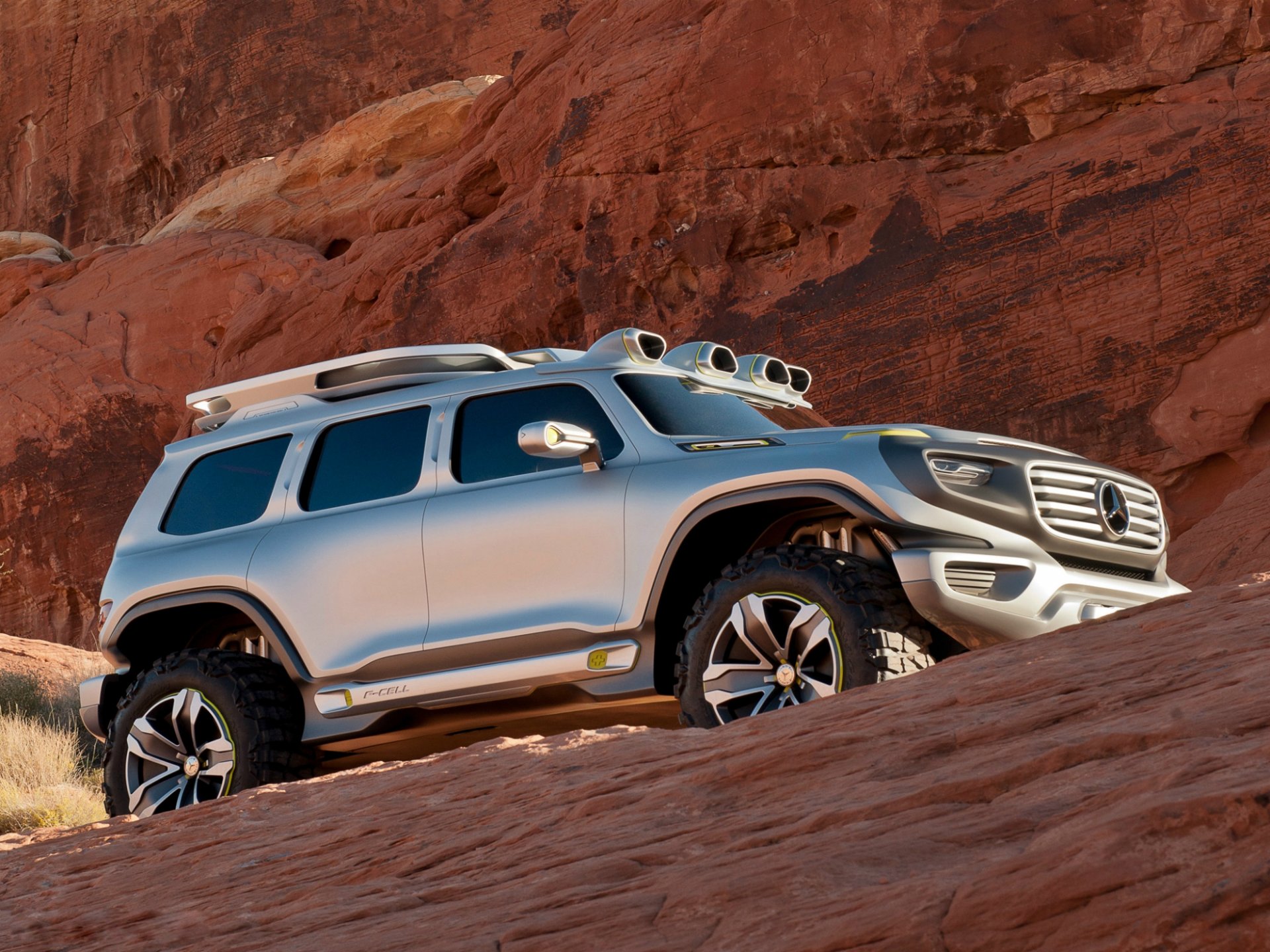 mercedes-benz ener-g-force concept suv 4x4 mercedes mountain