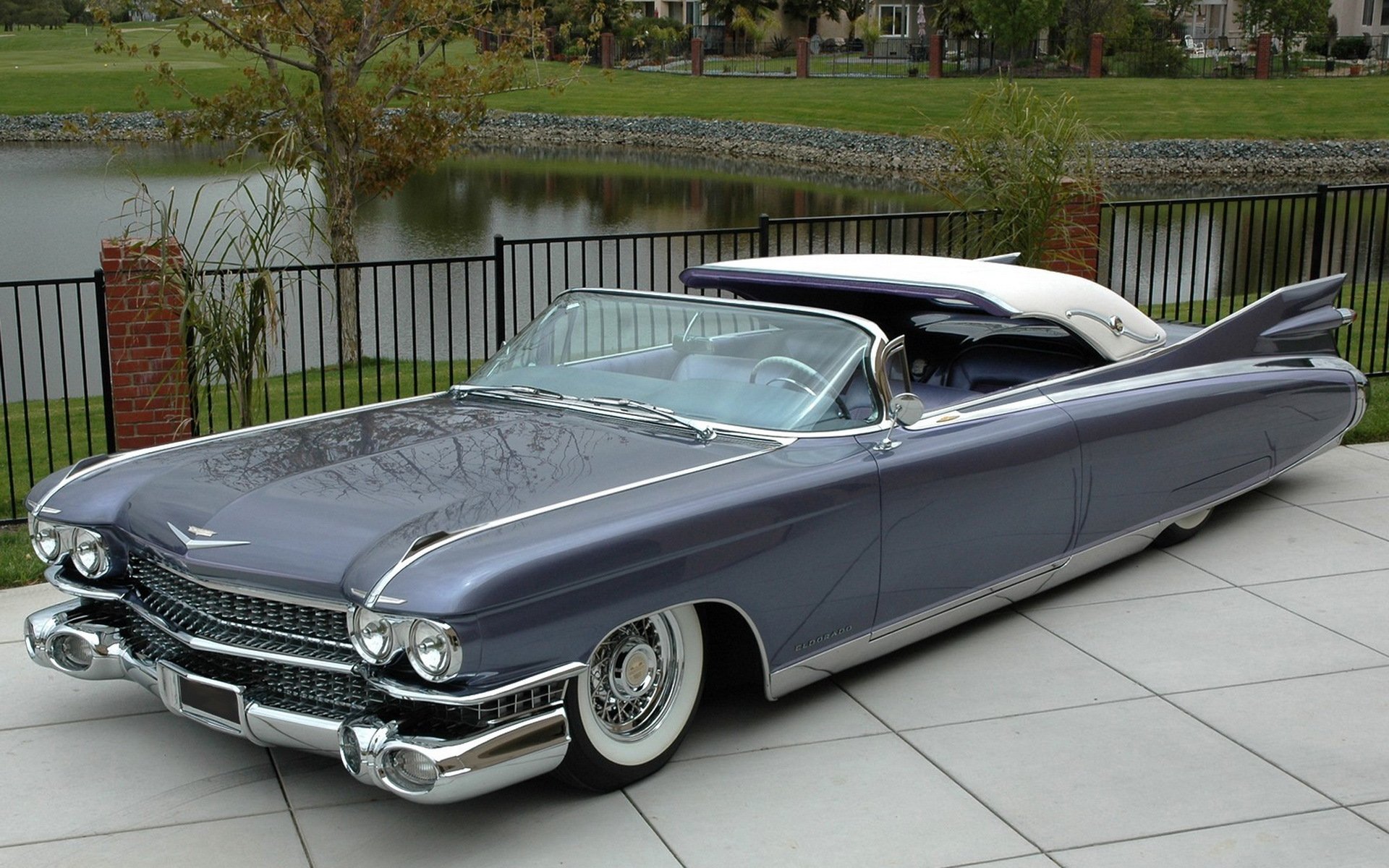 cadillac el dorado 1960 convertible retro