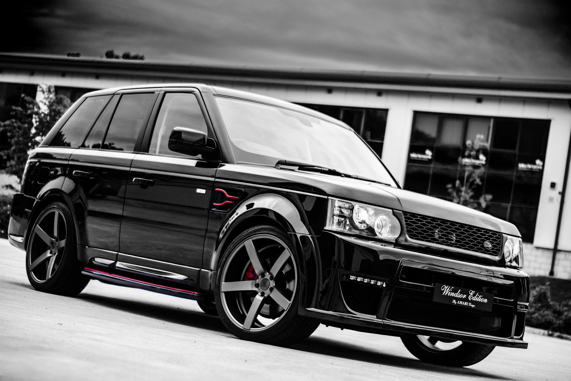 land rover range rover sport amari design windsor edition black land rover range rover tuning package