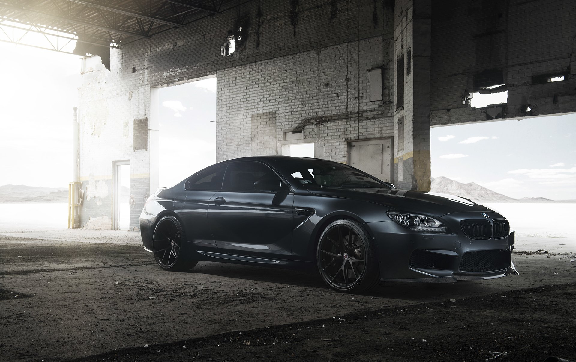 bmw m6 coupe black tuning bmw m6