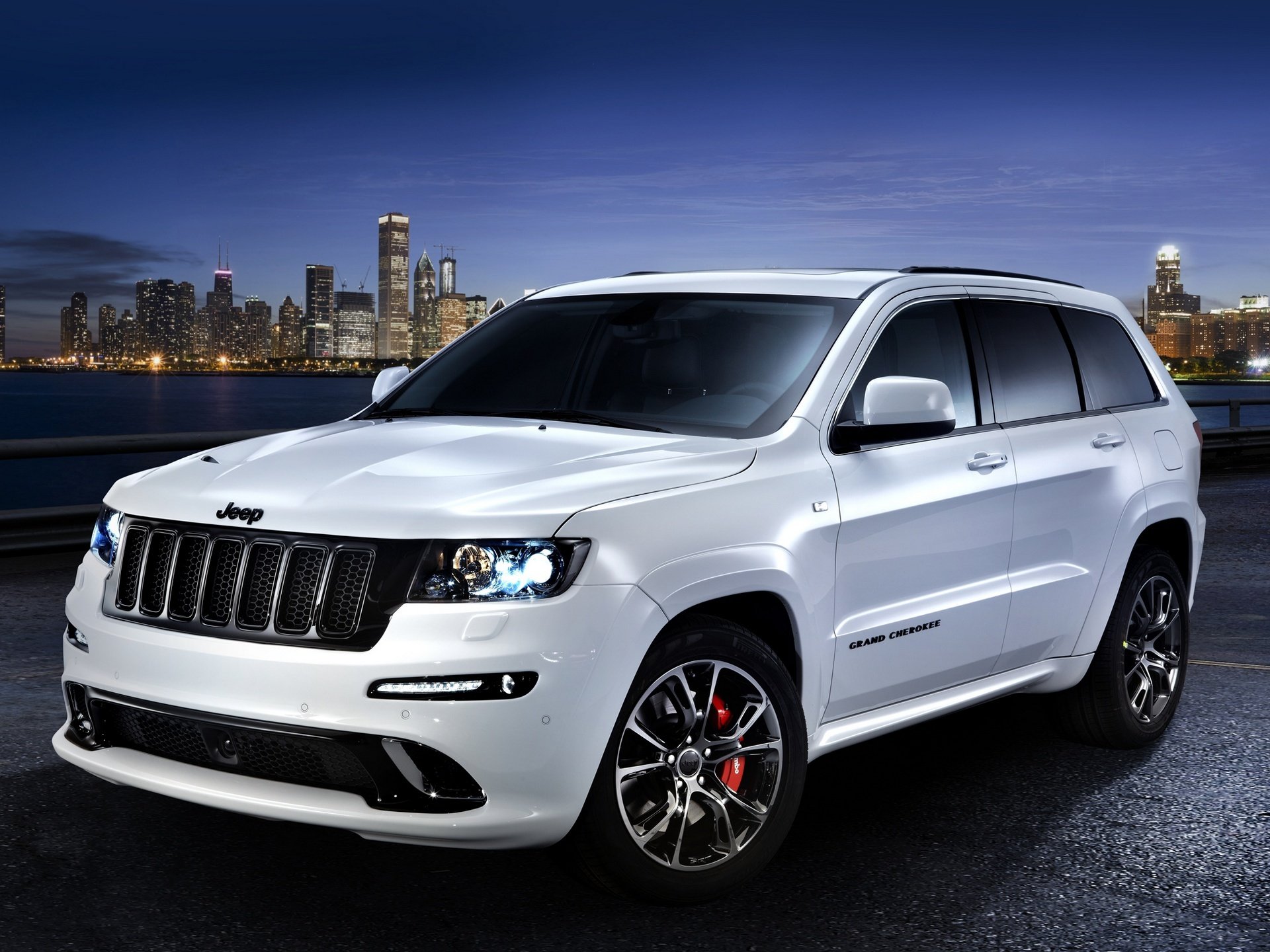 car wallpapers jeep grand cherokee srt8 limited edition vehicles jeep grand cherokee white beautiful machine night town