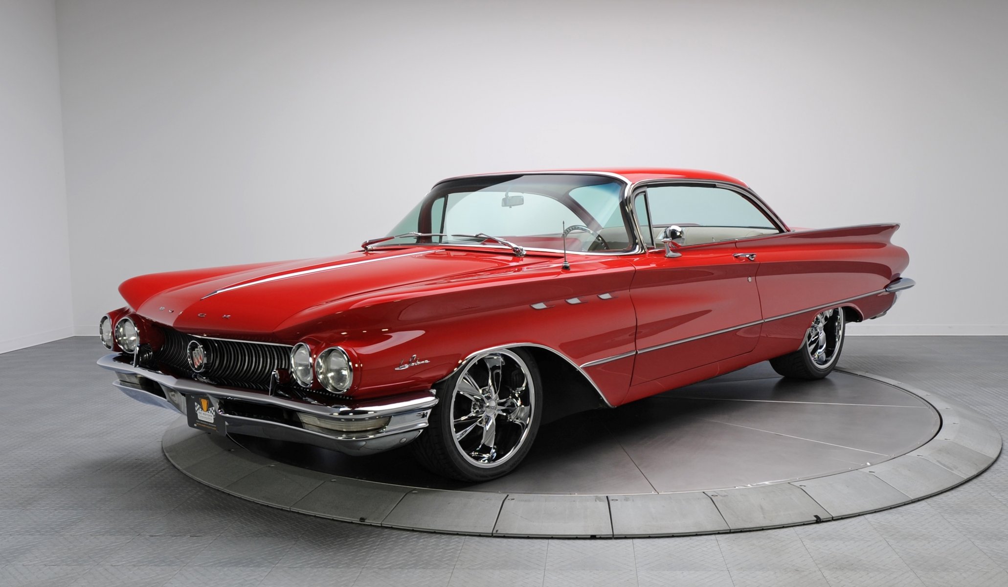 buick lesabre retro auto rosso 1960