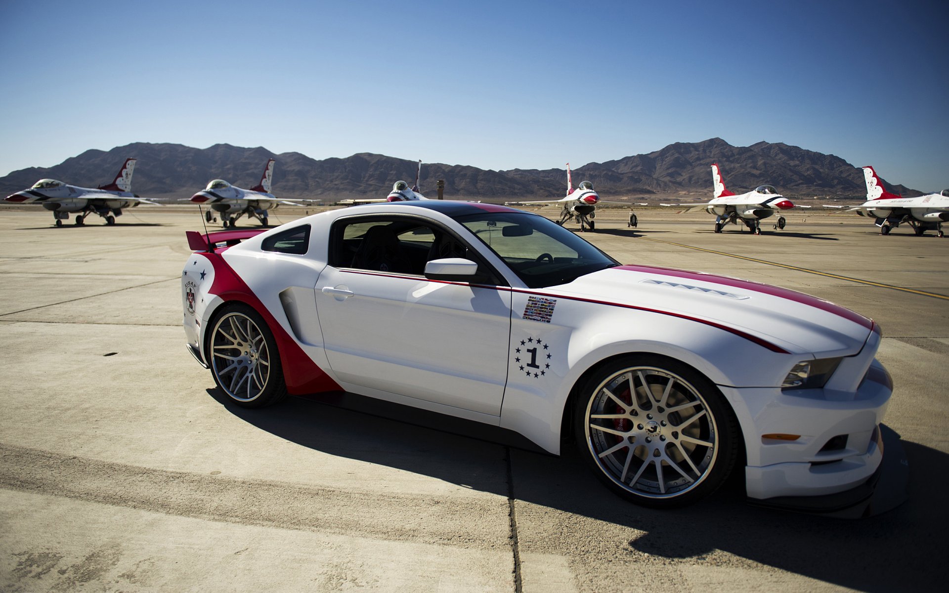 ford mustang gt ford mustang messa a punto auto caccia us air force thunderbirds edition