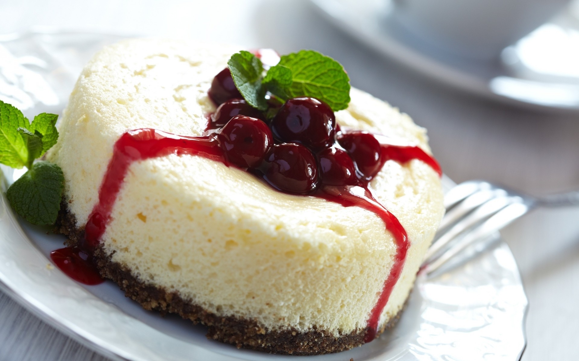 gâteau gâteau au fromage baies sakura confiture