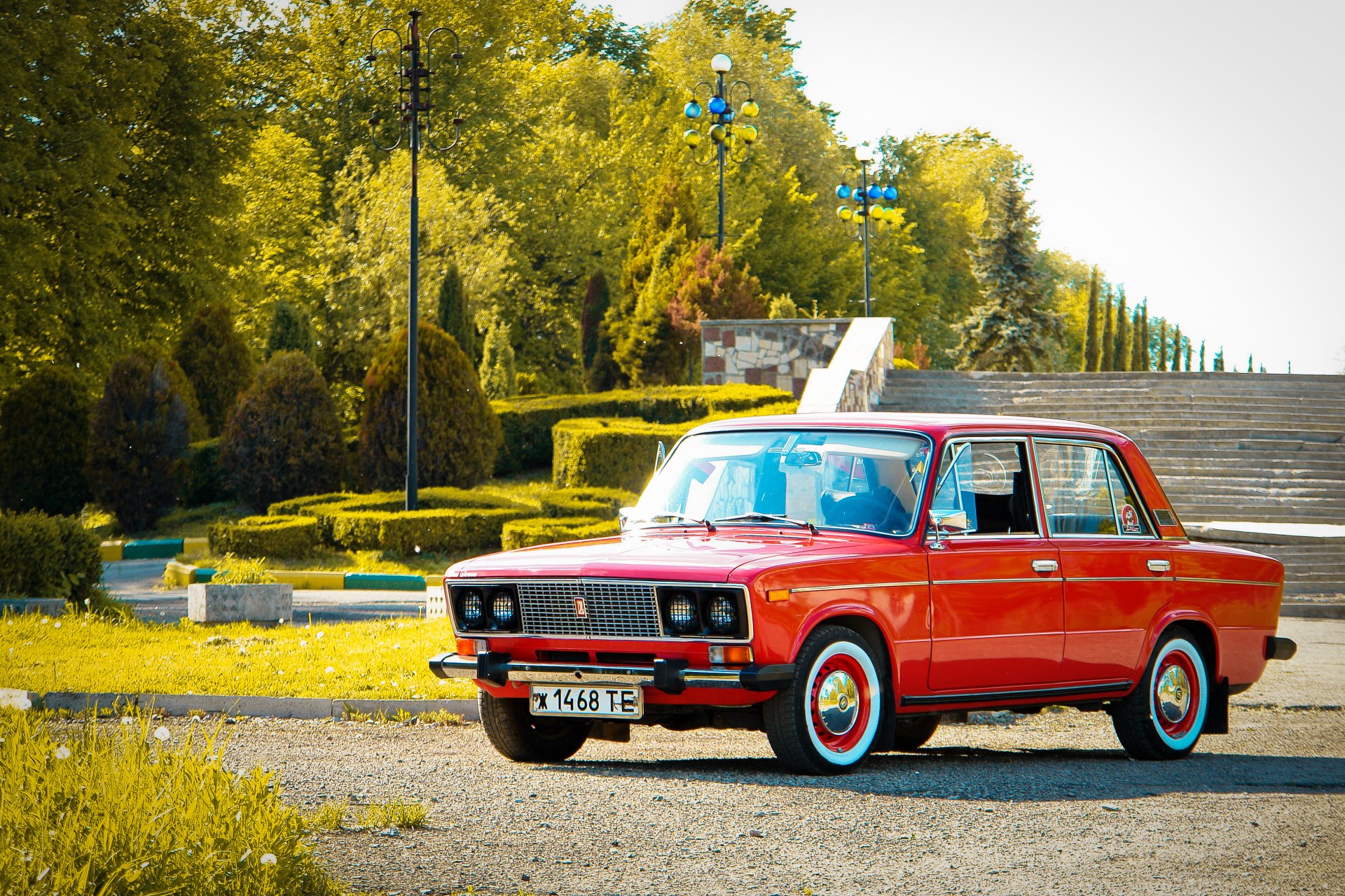 lada zhiguli vaz shokha retrò classico leggenda carta da parati sfondo