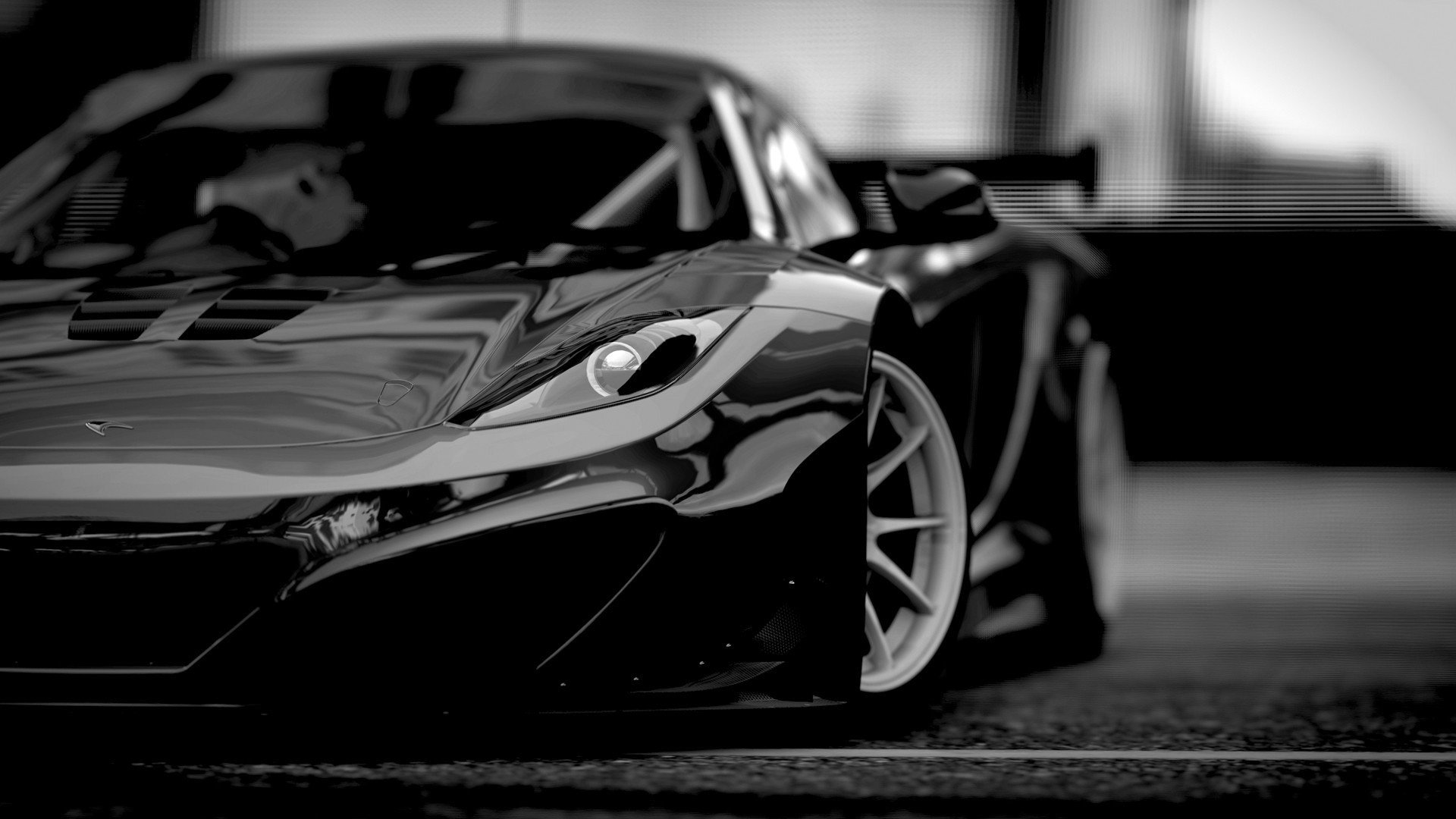 mclaren mp4-12c передние макларен