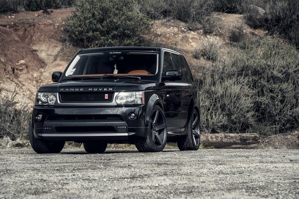 Range Rover sportivo nero