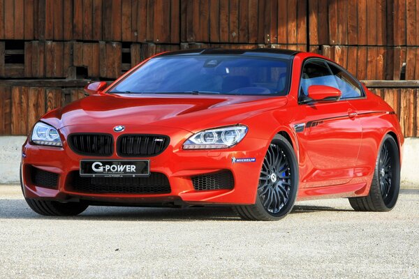 Bmw rouge vif