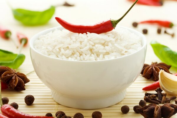 Chili Pepper Rice Recipe