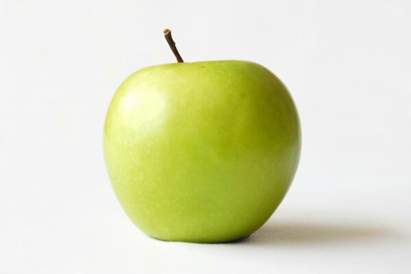 Zielone jabłko zdrowy owoc