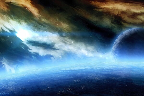 Planets and outer space in a new form unexplained mysteries of the universe