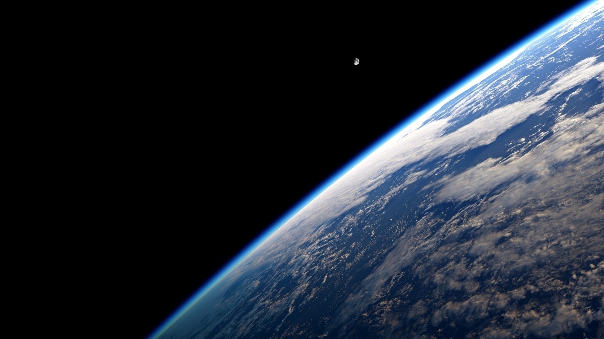 espacio tierra luna