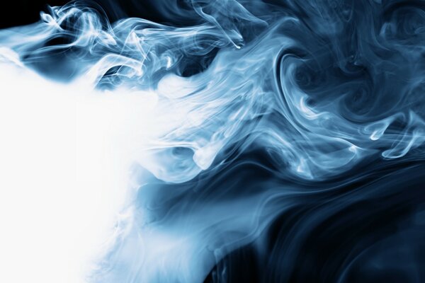 Immagine abstract del fumo bianco