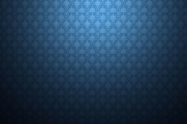 Pattern on a blue background