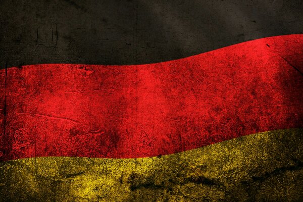 Flagge der Farbe Deutschland Schönheit