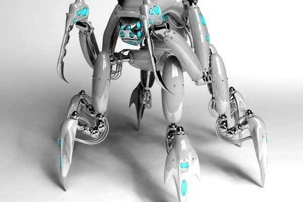 3d-Bild eines Käferroboters