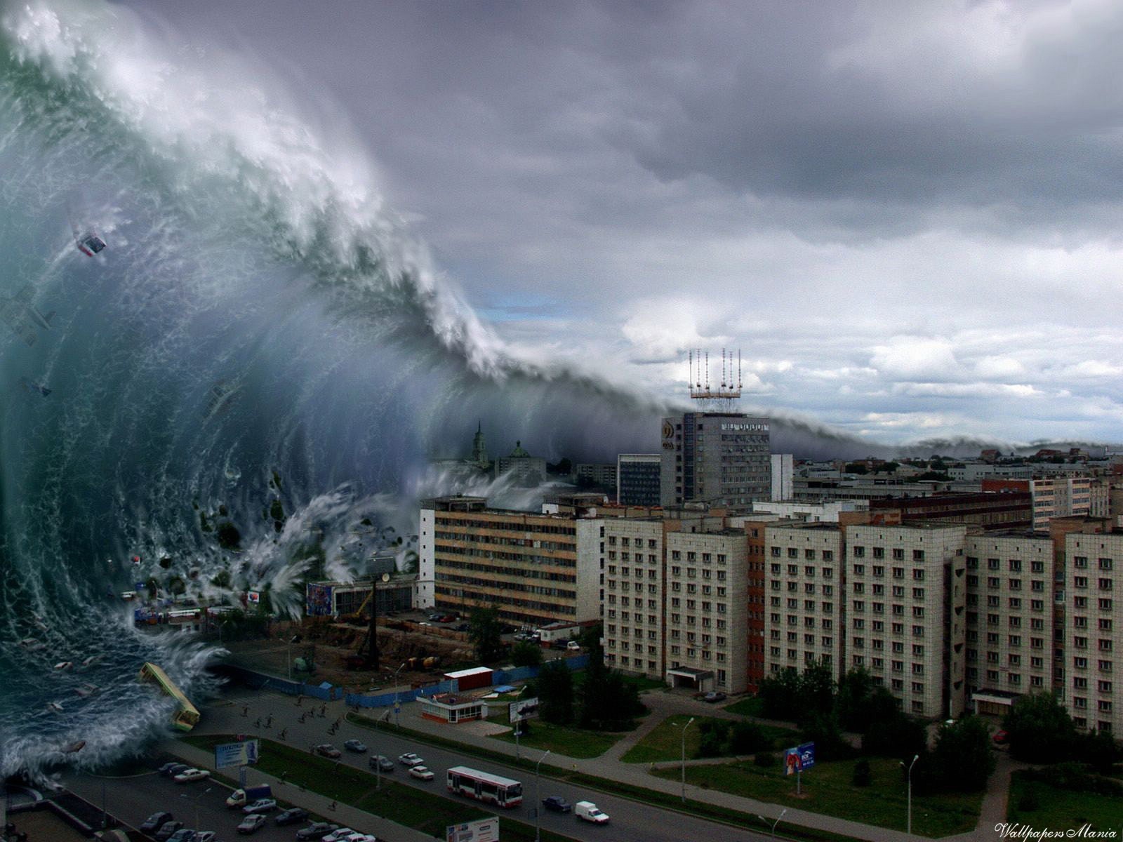 catastrophe tsunami vague