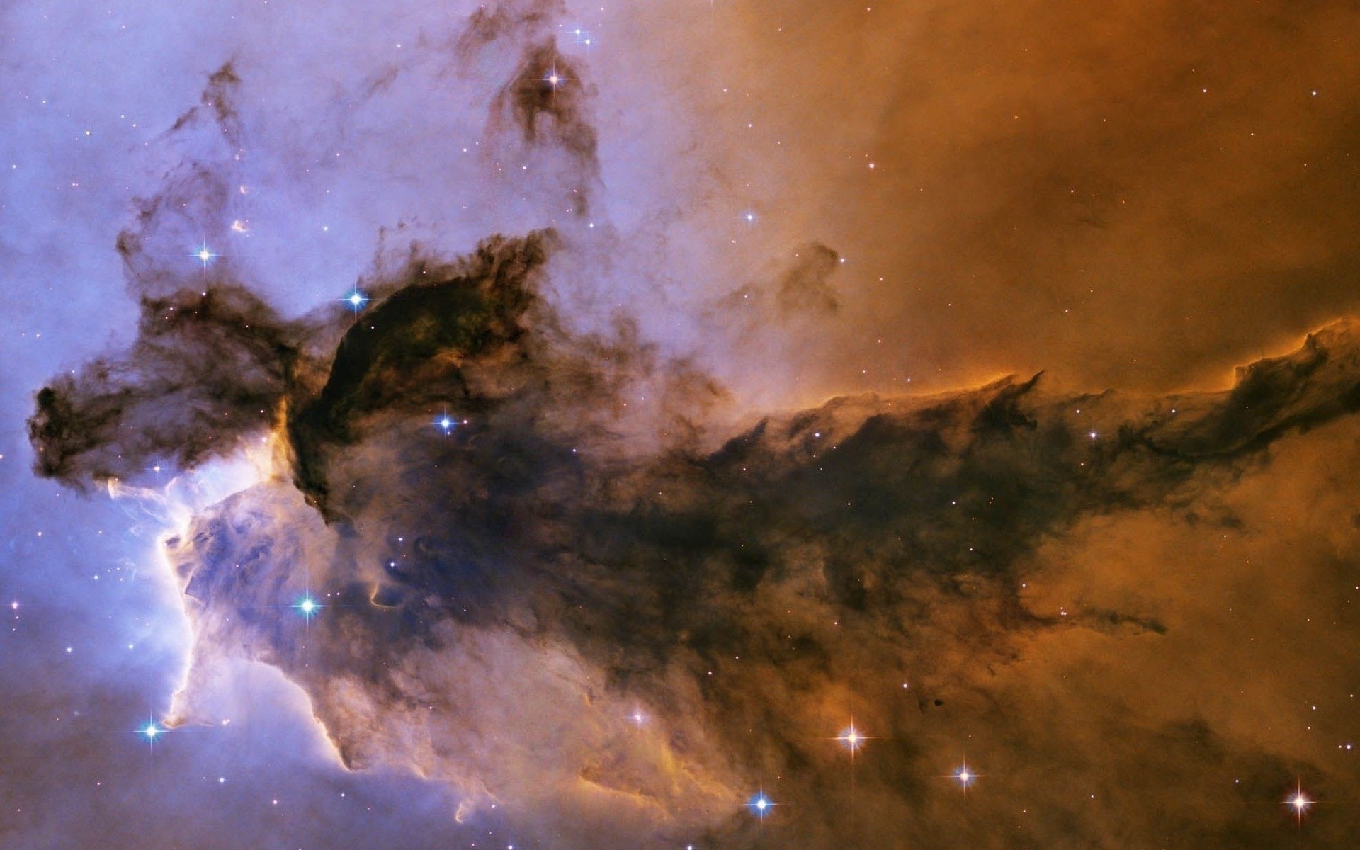 hubble aquila nebulosa