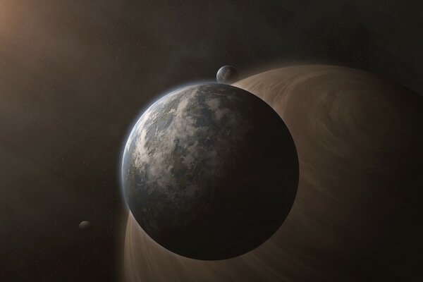 Image of the planets cosmos vsilennaya