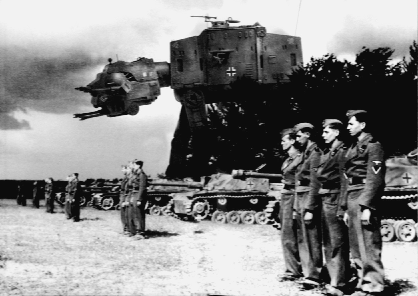 robot reich guerre stellari soldati bianco e nero