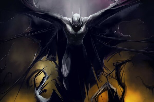 Image de Batman dans la série The Dark Knight