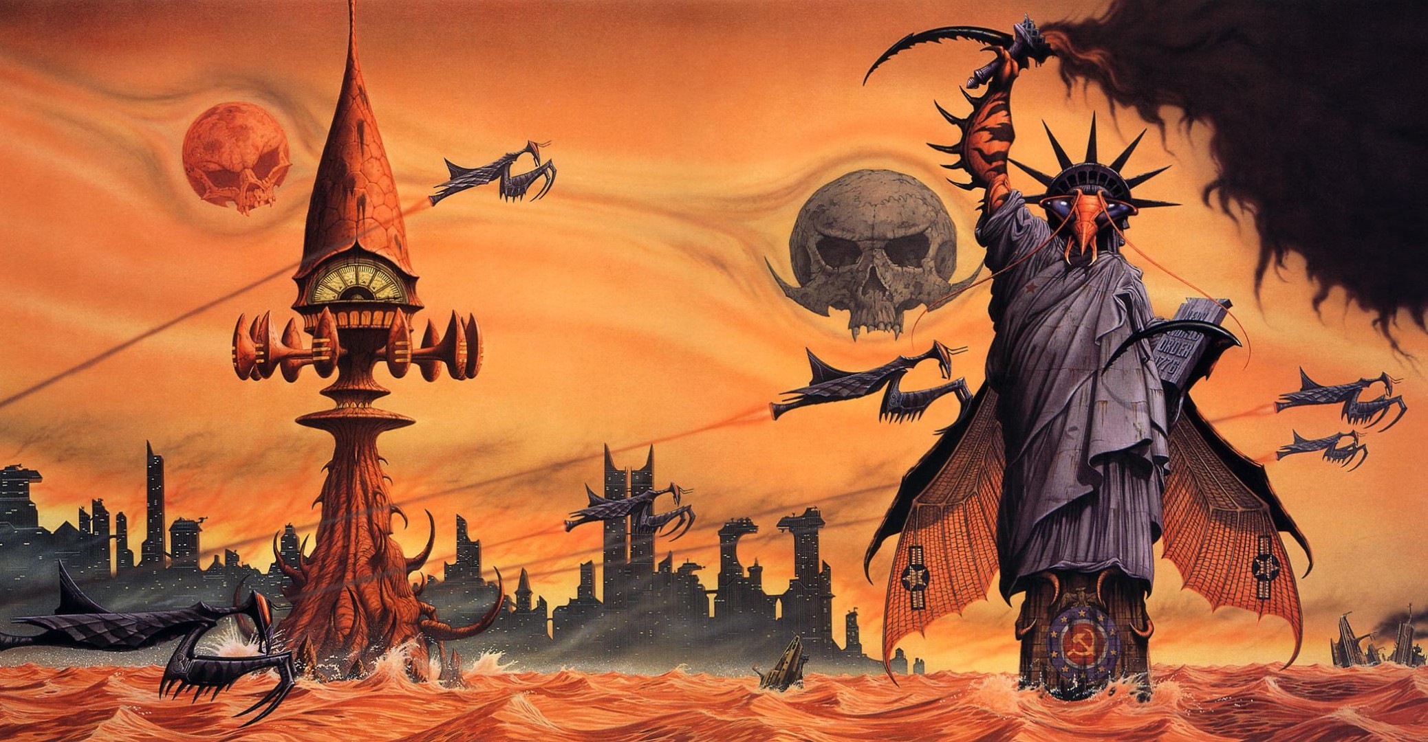 woda modliszki rodney matthews planety miasto