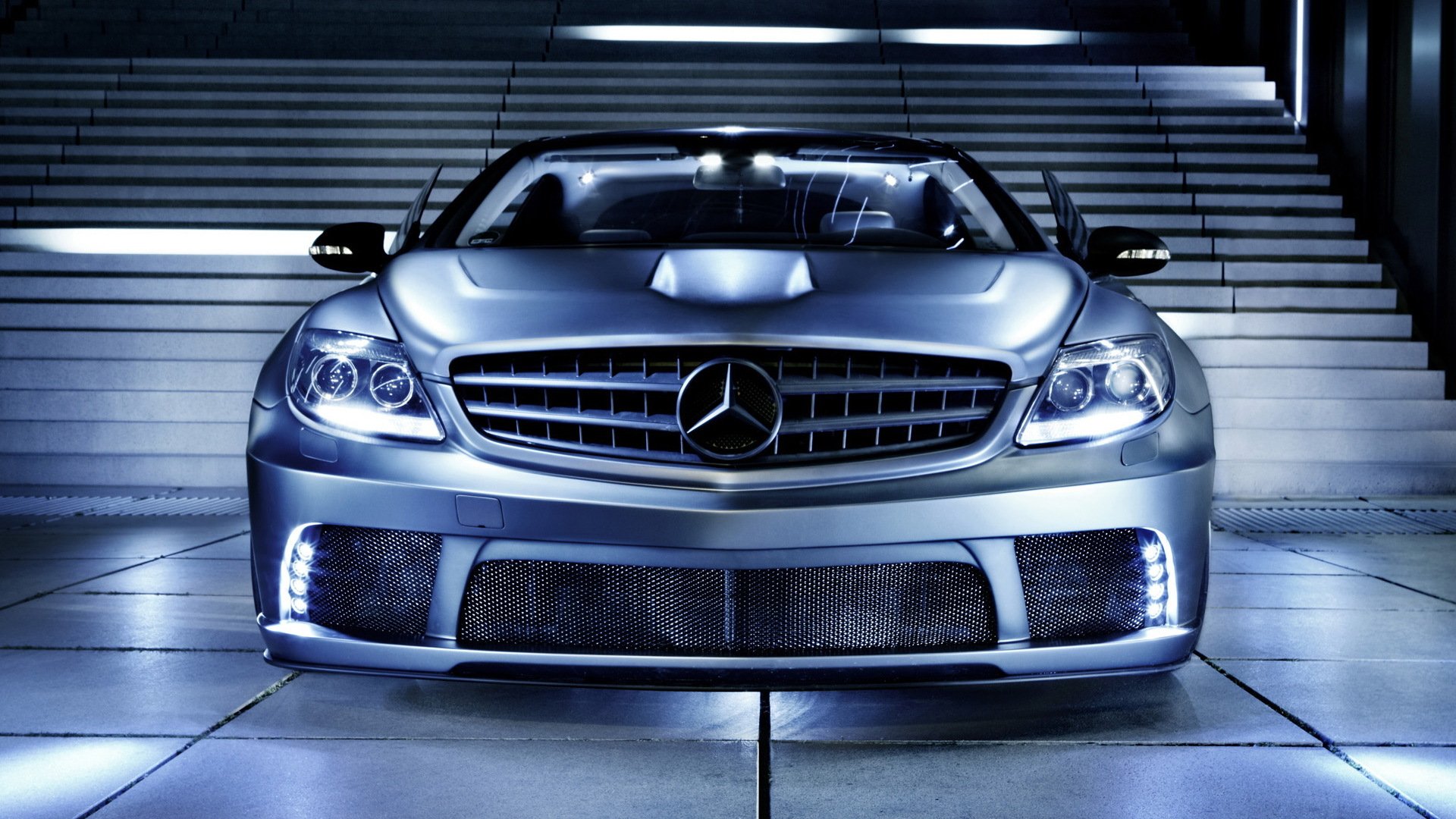 mercedes-benz cl63 amg tuning mercedes front a step