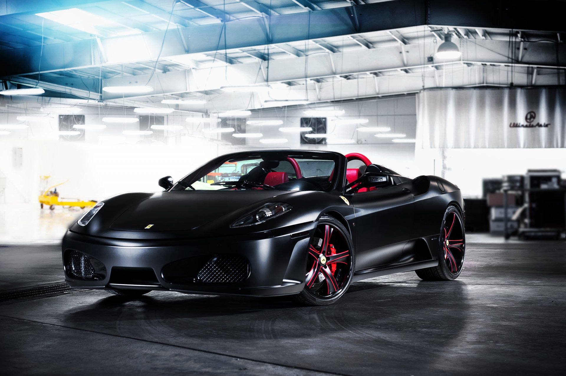 ferrari f430 spider суперкар гараж тюнинг феррари автообои