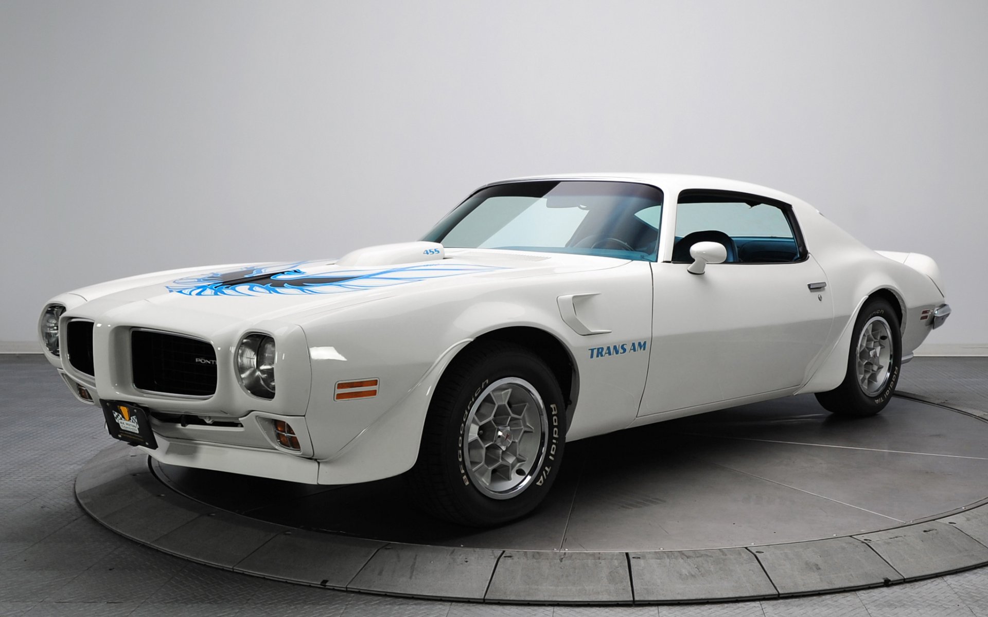 pontiac firebird trans am 1973 pontiac auto bianco