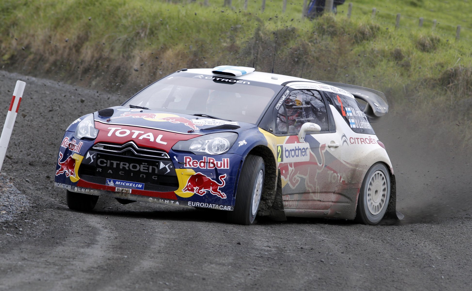 citroen ds3 rally fari anteriore citroen skid auto mikko hirvonen giogo lehtinen auto