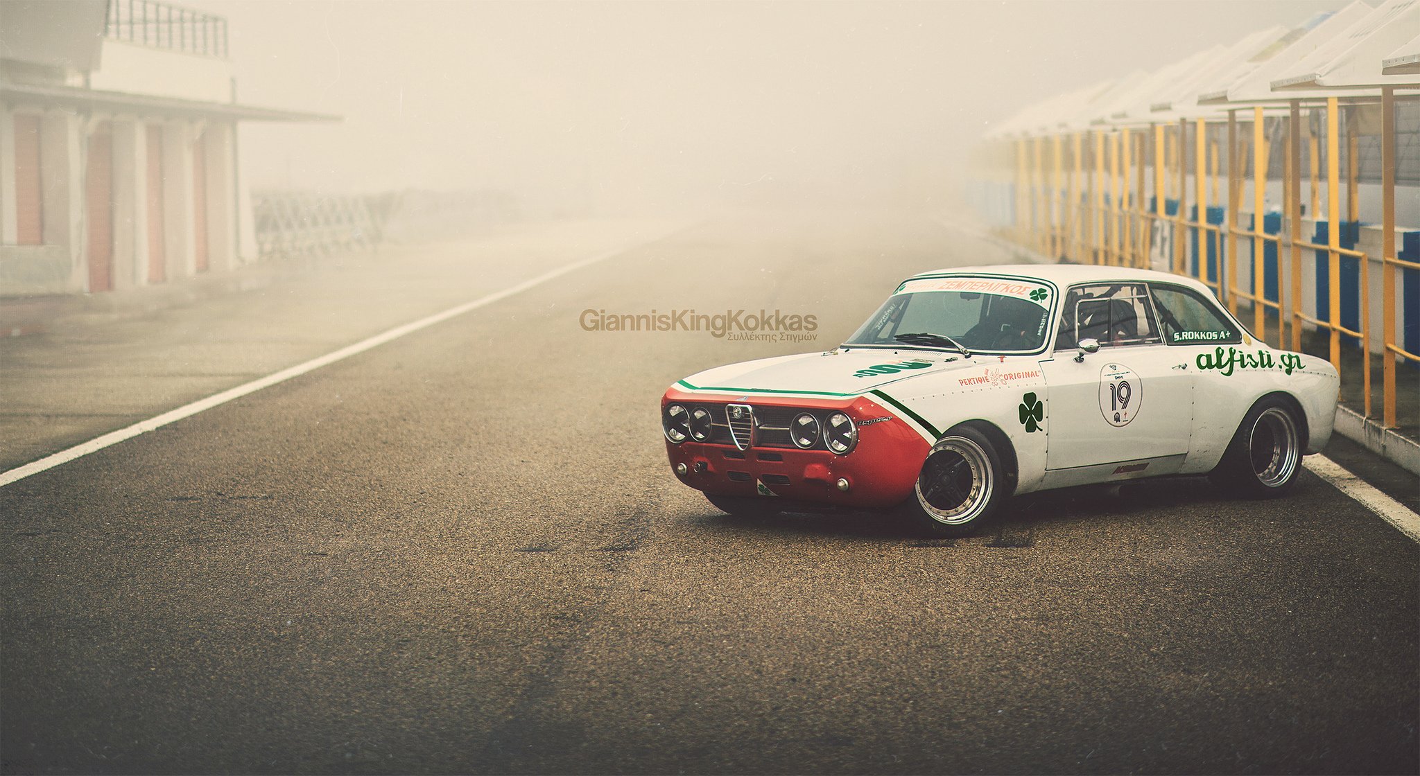 alfa romeo giulia 1750 gtam oldschool di giannis re kokka