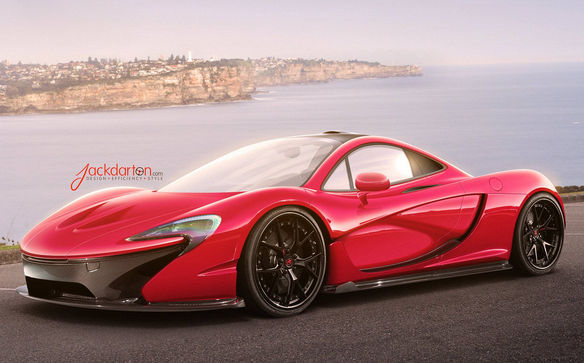 jackdarton mclaren p1 машина