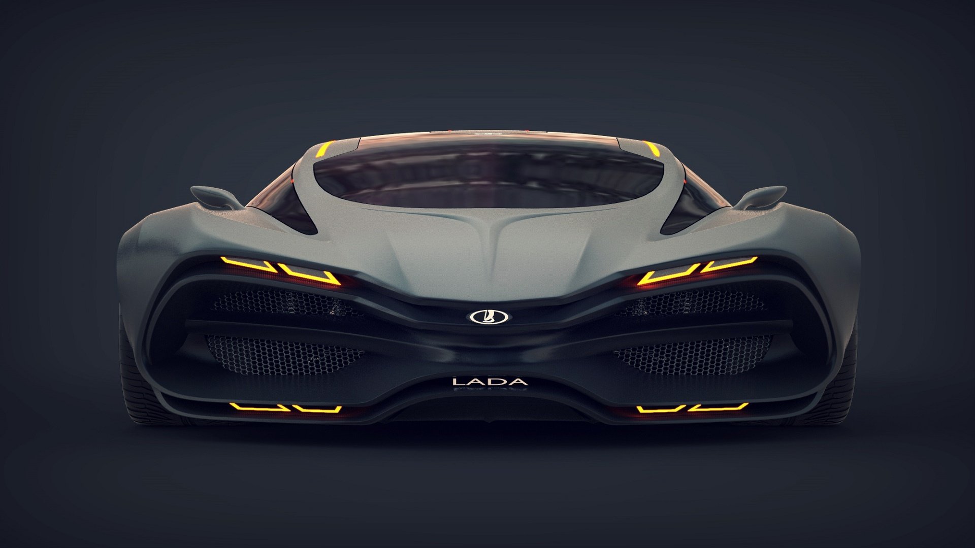 lada corbeau raven concept voiture avant