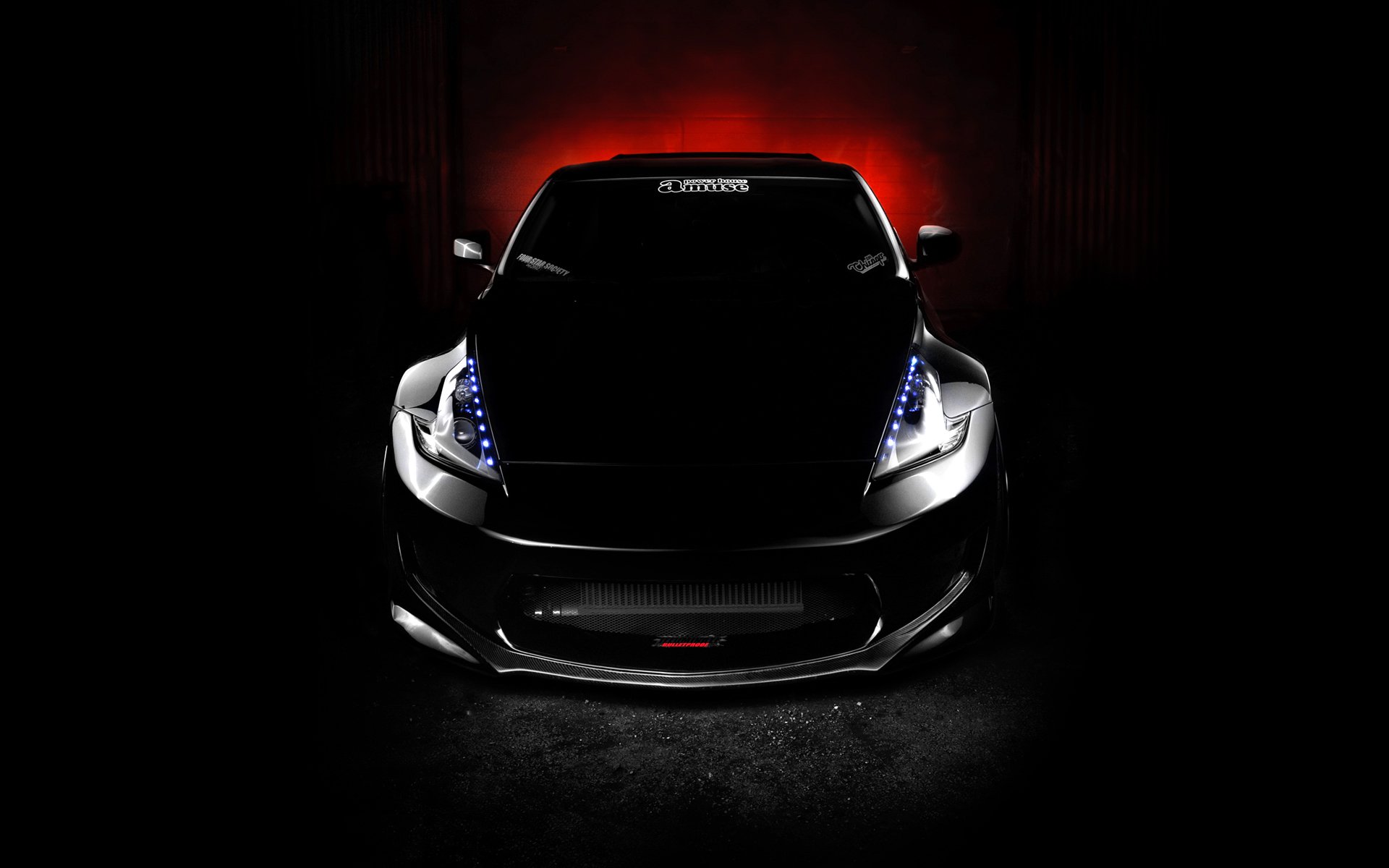 nissan 370z nissan tuning black