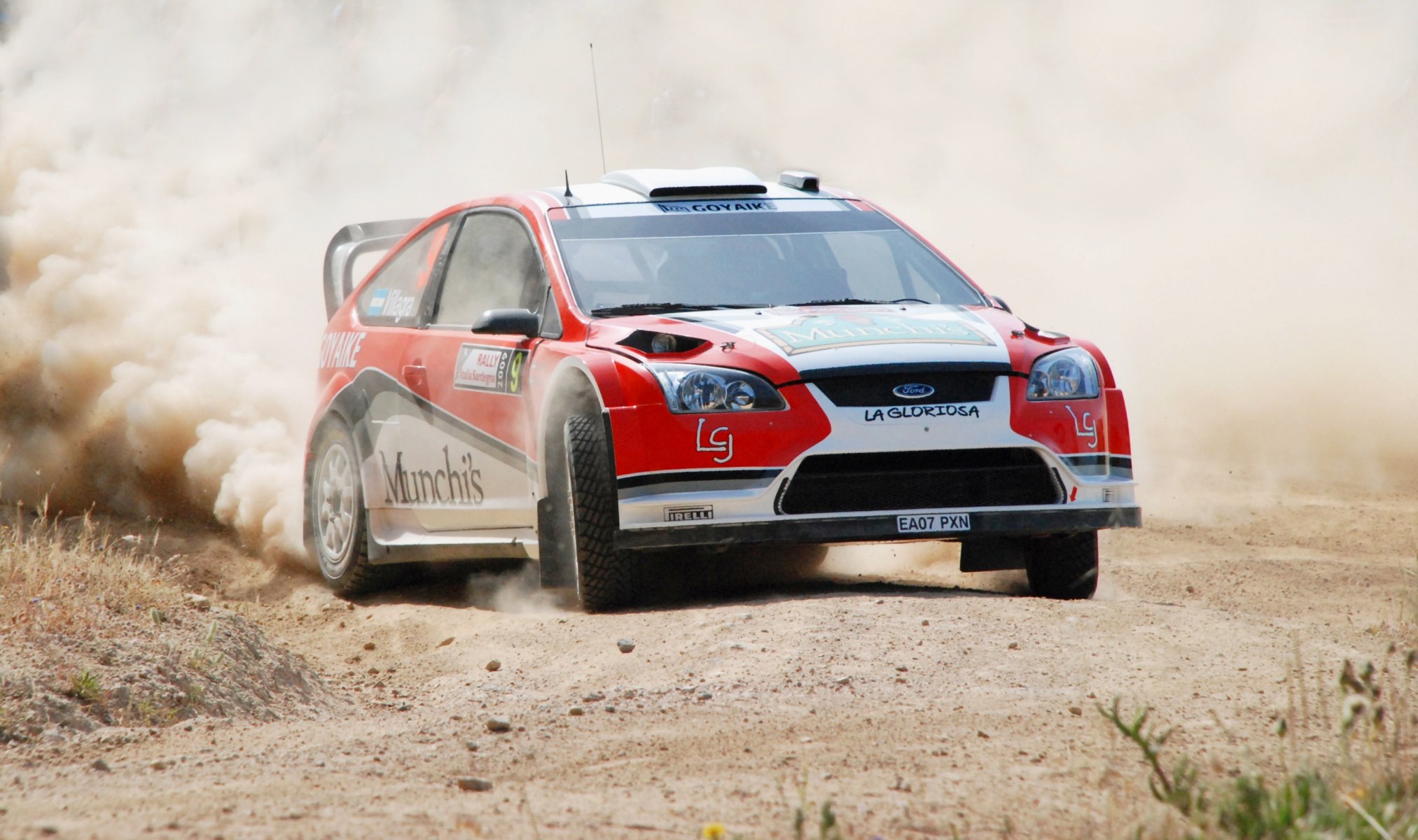 ford focus rallye cmr dérapage mise au point rallye voile poussière