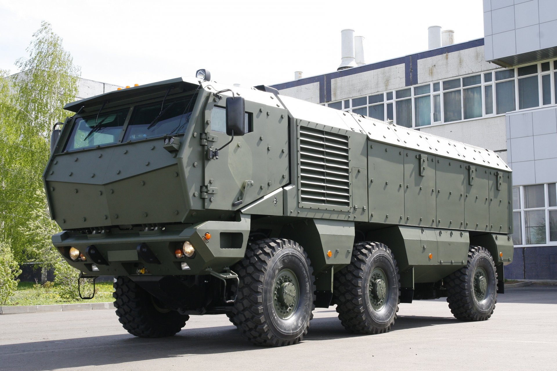 new kamaz typhoon expos sun russian federation russia the army