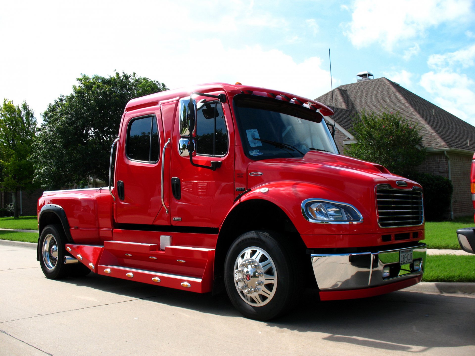 truck chrome cabin