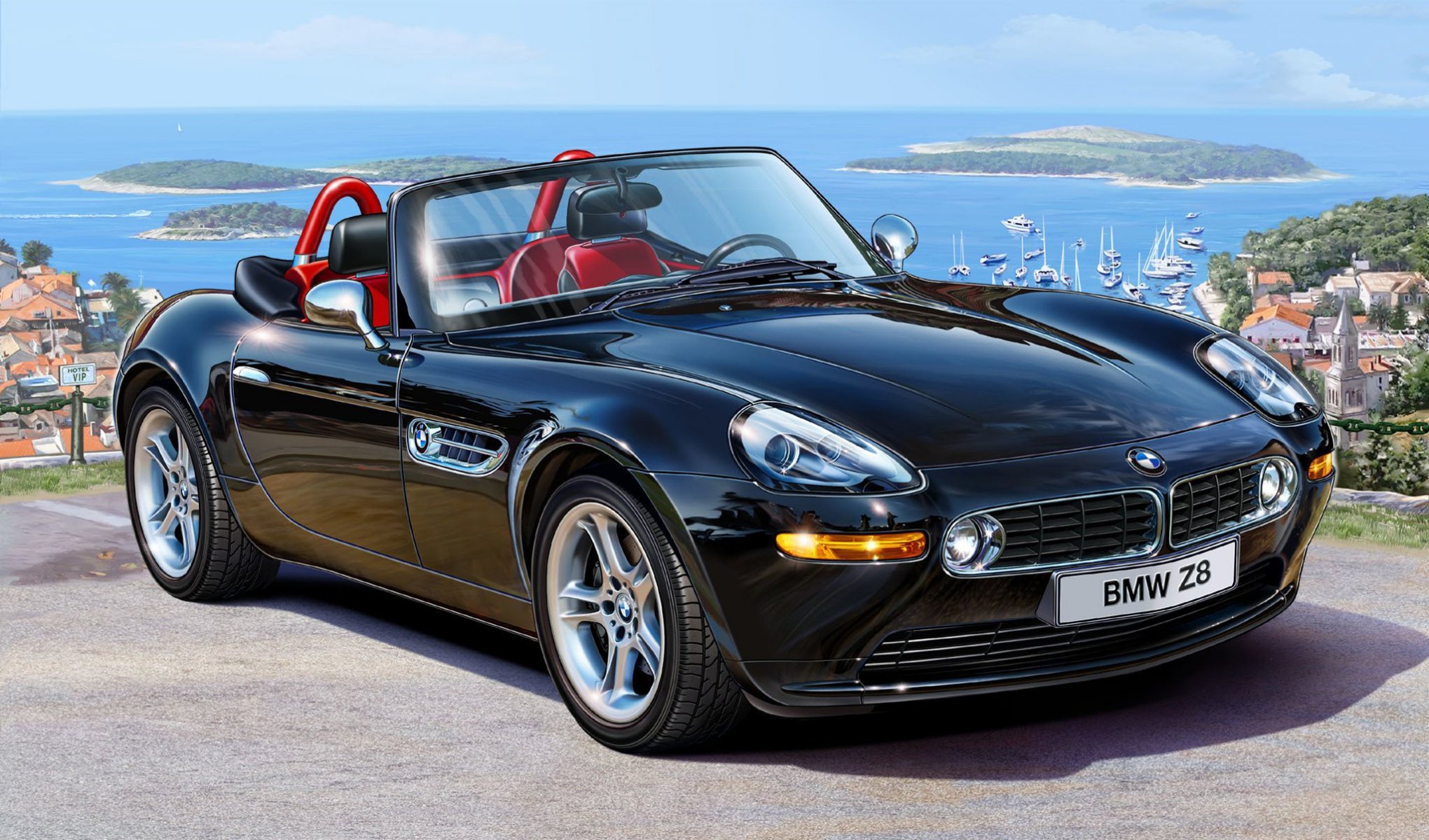 art bmw z8 bmw rear-wheel drive 2-seater sports black convertible car in body roadster produced by company period from 2000 to 2003. many collectors consider one of the most beautiful cars in the world model germany